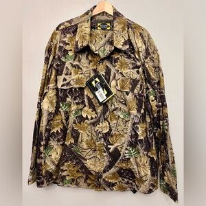 2XL Master Sportsman Camouflage Long Sleeve Top And Adjustable Waist Bottom
